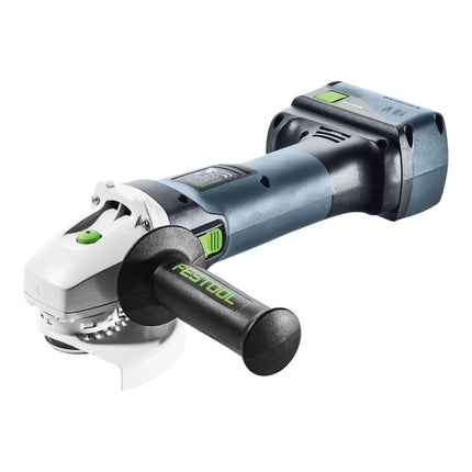 Festool AGC EB-Basic-5,0 amoladora angular sin cable 18 V 125 mm sin escobillas ( 577031 ) + 1x batería 5,0 Ah + systainer - sin cargador