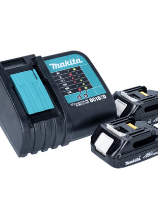 Makita DUH 606 SY2 Taille-haies sans fil 18 V 600 mm Brushless + 2x batterie 1,5 Ah + chargeur