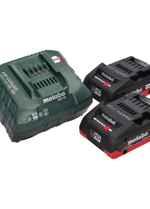 Metabo BSA 18-1000 foco de construcción a batería 18 V 1000 lm + 2 baterías LiHD 4,0 Ah + cargador