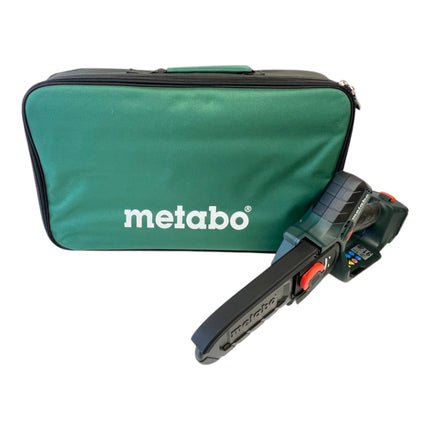Metabo MS 18 LTX 15 Akku Gehoelzsaege 18 V 15 cm 5 m s 2x LiHD Akku 4 0 Ah Ladegeraet Tasche 1 - toolbrothers