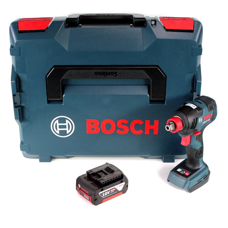 Bosch GDX 18 V-200 C Professional 18 V Li-Ion Akku Drehschlagschrauber Brushless in L-Boxx + 1 x 5,0 Ah Akku - ohne Ladegerät - Toolbrothers