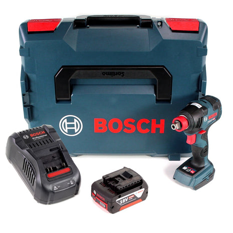 Bosch GDX 18 V-200 C Professional 18 V Li-Ion Akku Drehschlagschrauber Brushless in L-Boxx + 1 x 5,0 Ah Akku + Ladegerät - Toolbrothers