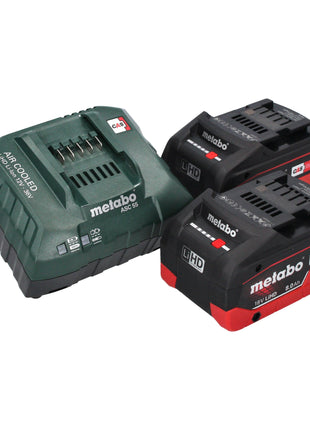 Metabo RW 18 LTX 120 Akku Rührwerk 18 V 40 l Mischmenge 2x LiHD Akku 8,0 Ah + Ladegerät