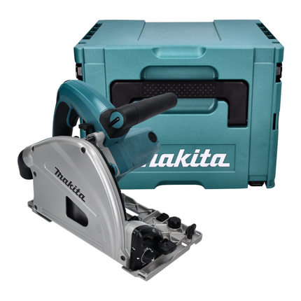 Makita SP 6000 J plunge-cut saw 1300 watts 165 x 20 mm + guide rail 1500 mm + Makpac