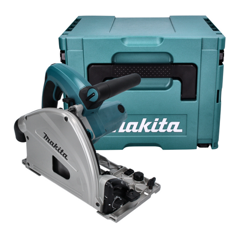 Makita SP 6000 J sega a tuffo 1300 watt 165 x 20 mm + guida 1500 mm + Makpac