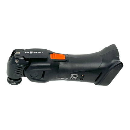 Fein Multimaster AMM 700 MAX AS akumulatorowe narzędzie wielofunkcyjne 18 V Starlock Max Black Edition + zestaw akcesoriów szlifierskich 63 szt. + L-Boxx - bez akumulatora, bez ładowarki