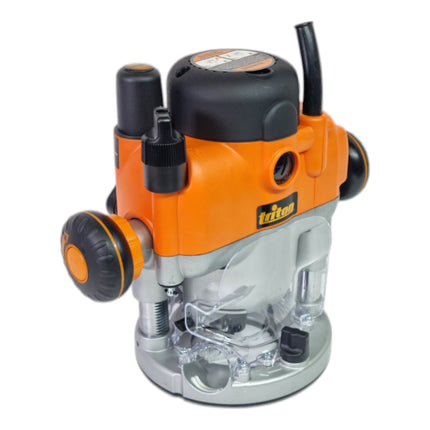 Triton TRA001 Fresatrice di precisione 2400 W 0 - 68 mm con doppia funzione ( 330165 ) + battuta