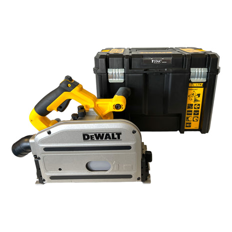 DeWalt DWS 520 KT Tauchkreissäge 1300 Watt 165 mm + Sägeblatt + Führungsschiene + Führungsschienen Verbindungsstück + TSTAK