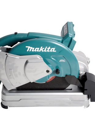 Makita DLW 140 M Akku Trennschleifmaschine 2 x 18 V 355 mm + 2x 4,0 Ah Akku - ohne Ladegerät - Toolbrothers