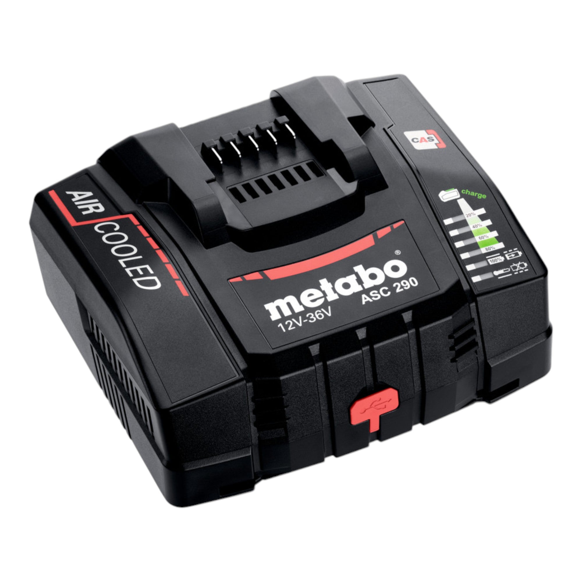 Metabo ASC 290 Schnellladegeraet 12 36 V AIR COOLED 627370000 fuer Li Ion Akkus 0 - toolbrothers