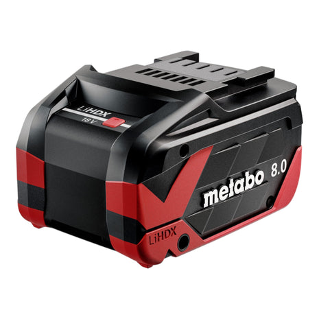 Batteria Metabo 4x LiHDX 18 V 8,0 Ah CAS agli ioni di litio ( 4x 624975000 )