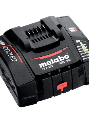 Metabo Basis Set 1x LiHDX Akkupack 18 V 8,0 Ah Akku ( 624975000 ) + ASC 290 Ladegerät ( 627370000 )