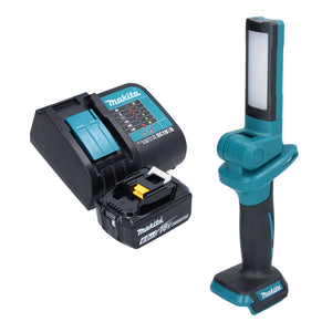Makita DML 816 SG1 Akku Arbeitsleuchte 18 V 100 - 500 lm LED + 1x Akku 6,0 Ah + Ladegerät