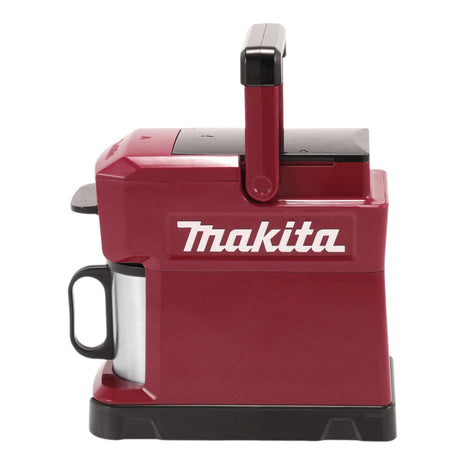 Cafetera de batería Makita DCM 501 GAR 12 V máx. / 18 V roja + 1x batería 6,0 Ah - sin cargador