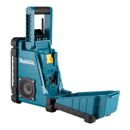Radio da cantiere a batteria Makita DMR 116 RT 14,4 - 18 V AM FM AUX + 2x batteria ricaricabile 5,0 Ah + caricatore