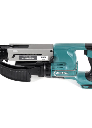 Makita DFR 550 T1J Akku Magazinschrauber 18V 25-55mm + 1x Akku 5,0Ah + Makpac - ohne Ladegerät - Toolbrothers