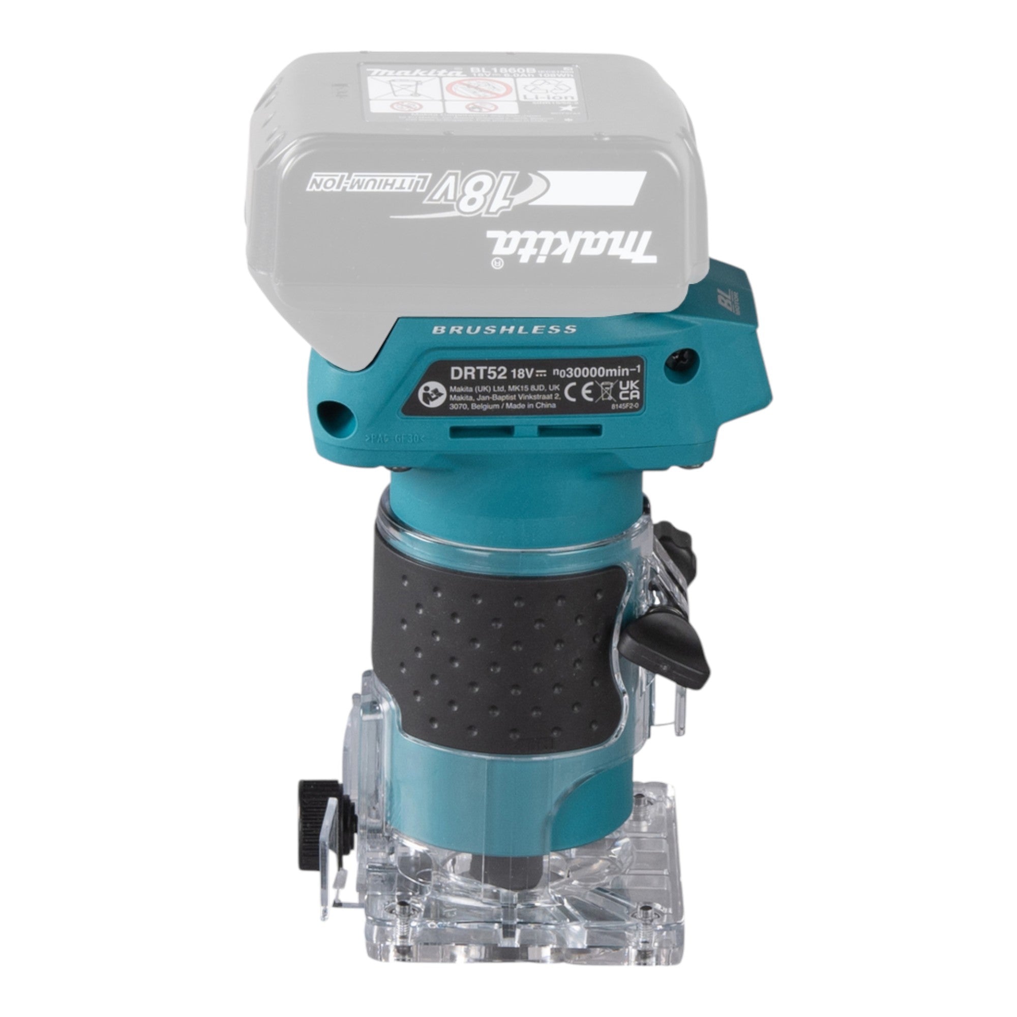 Makita DRT 52 M1J Akku Kantenfraese 18 V 6 mm Brushless 1x Akku 4 0 Ah Makpac ohne Ladegeraet 4 - toolbrothers