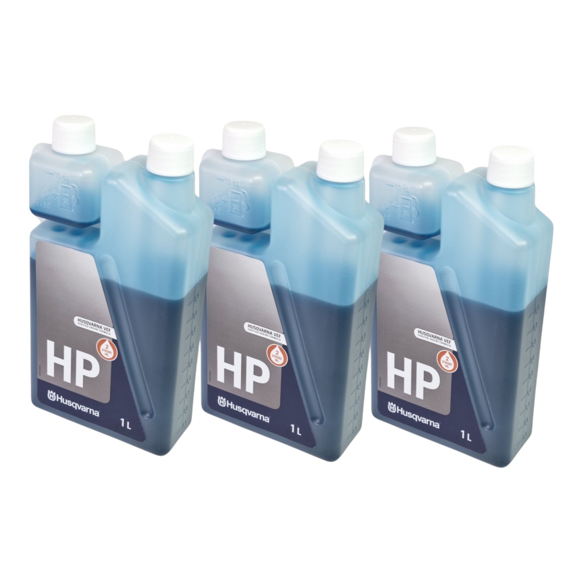 Husqvarna 3x HP Zweitakt l 1 Liter 3x 587808511 2 Stroke Oil Verschleissverringerrung durch spezielle Additive 0 - toolbrothers