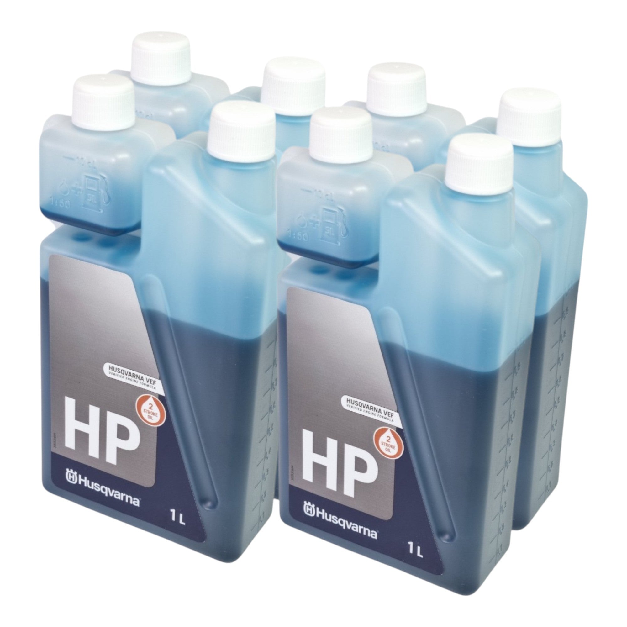 Husqvarna 4x HP Zweitakt l 1 Liter 4x 587808511 2 Stroke Oil Verschleissverringerrung durch spezielle Additive 0 - toolbrothers