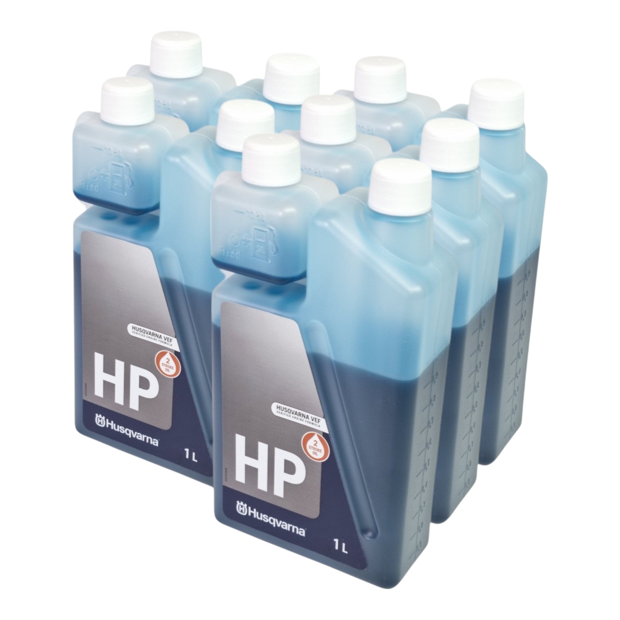 Husqvarna 5x HP Zweitakt l 1 Liter 5x 587808511 2 Stroke Oil Verschleissverringerrung durch spezielle Additive 0 - toolbrothers