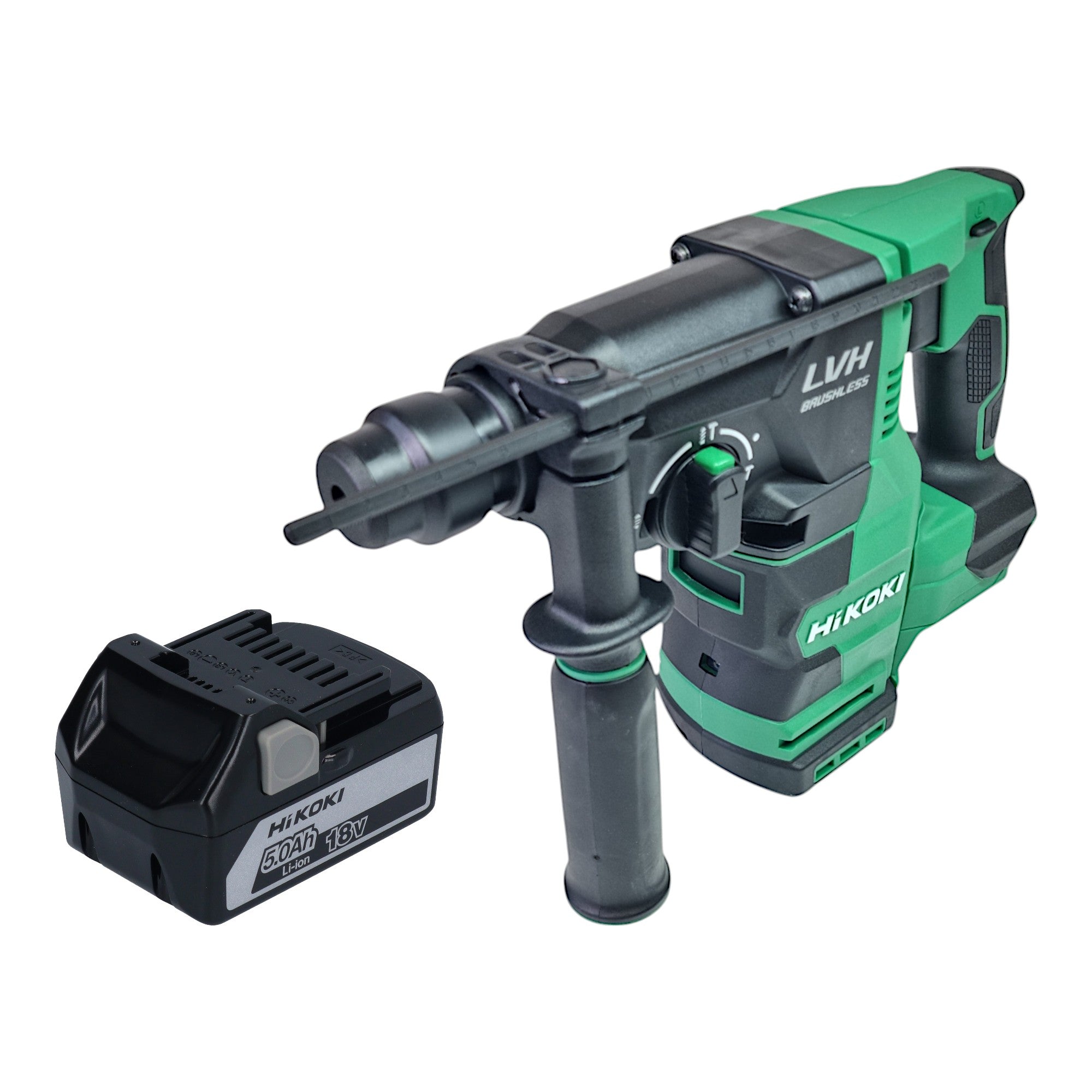 Hikoki DH1826 DAW4Z Akku Kombihammer 18 V 3 2 J SDS Plus Brushless 1x Akku 5 0 Ah ohne Ladegeraet 0 - toolbrothers