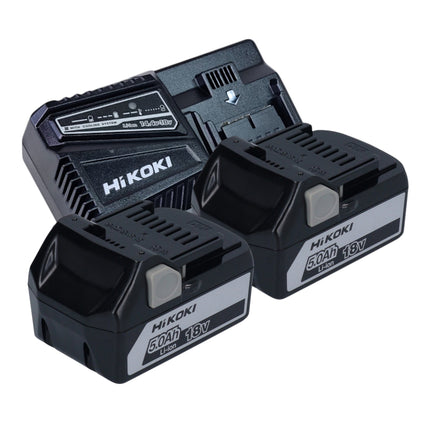 Martillo combinado a batería Hikoki DH1826 DAW4Z 18 V 3,2 J SDS-Plus sin escobillas + 2x baterías 5,0 Ah + cargador