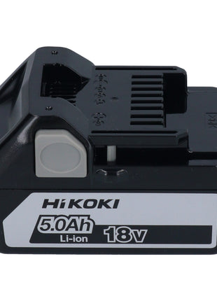 HiKOKI G 1813DA W4Z Akku Winkelschleifer 18 V 125 mm Soft-Start Brushless + 1x Akku 5,0 Ah - ohne Ladegerät