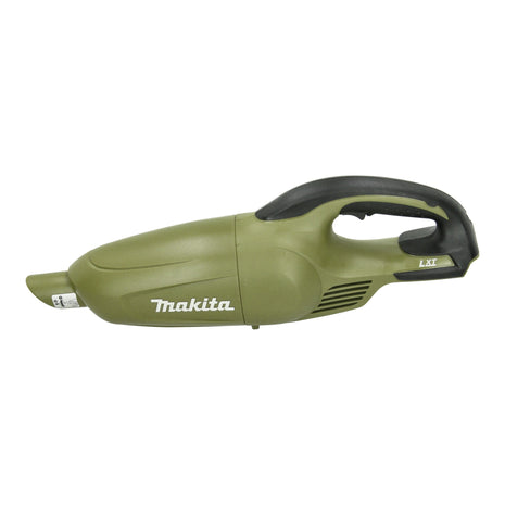 Aspirador de batería Makita DCL 180 GO 18 V 0,65 l serie Olive Outdoor Adventure + 1x batería 6,0 Ah - sin cargador