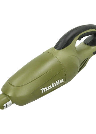 Aspirador de batería Makita DCL 180 RYO 18 V 0,65 l serie Olive Outdoor Adventure + 1x batería 1,5 Ah + cargador