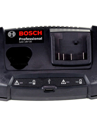 Bosch GAX 18 V-30 Professional Akku Doppel - Ladegerät für 10,8 / 12 V und 14,4 / 18 V Akkus inkl. Wandhalterung ( 1600A011A9 ) - Toolbrothers