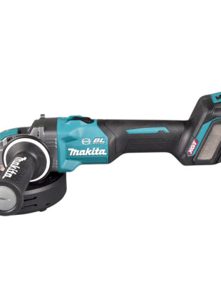 Amoladora angular a batería Makita GA 041 GM1 40 V máx. 125 mm X-LOCK Brushless + 1x batería 4,0 Ah - sin cargador