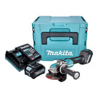 Makita GA 041 GD101 Akku Winkelschleifer 40 V max 125 mm X LOCK Brushless 1x Akku 2 5 Ah Ladegeraet Makpac 0 - toolbrothers