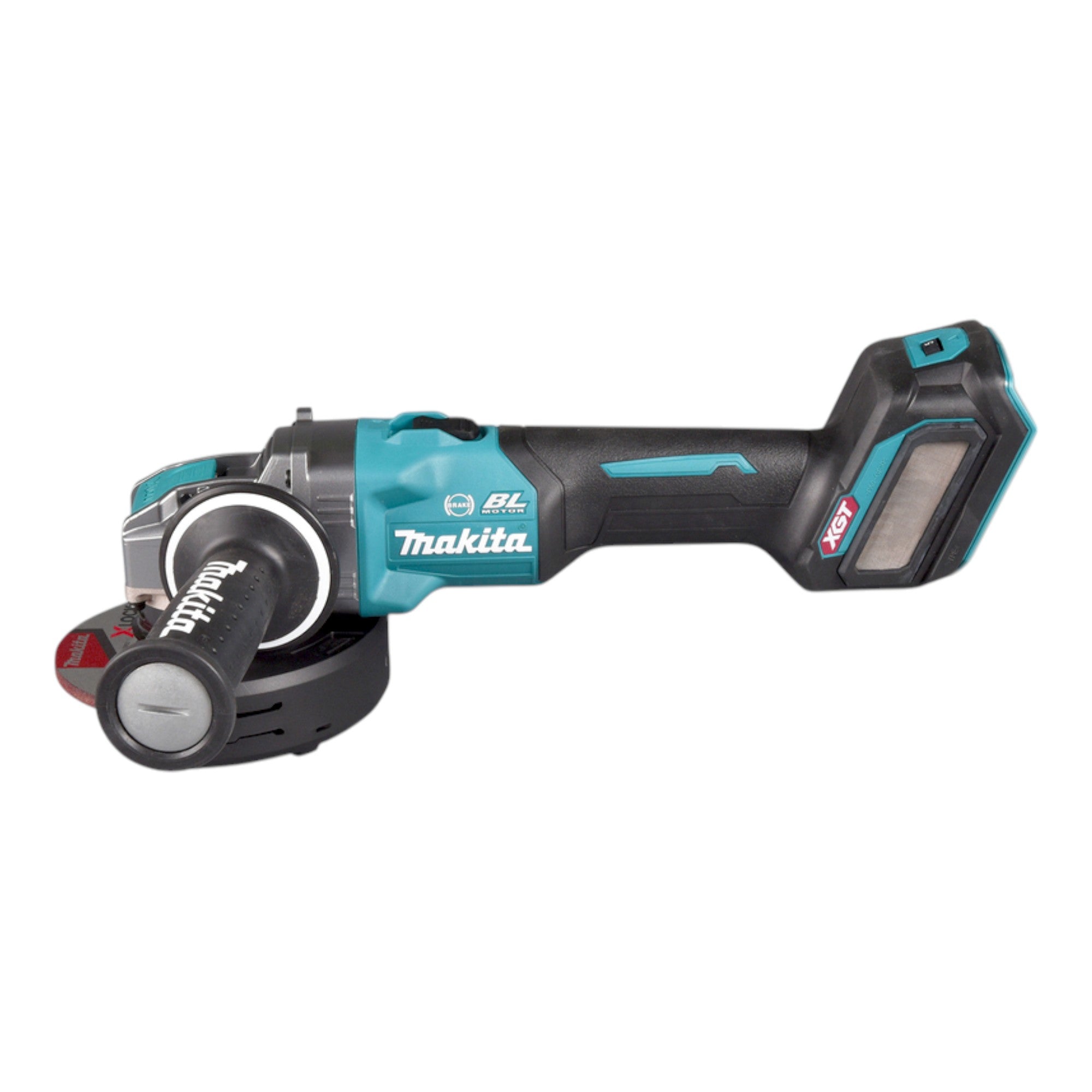 Makita GA 041 GM201 Akku Winkelschleifer 40 V max 125 mm X LOCK Brushless 2x Akku 4 0 Ah Ladegeraet Makpac 1 - toolbrothers