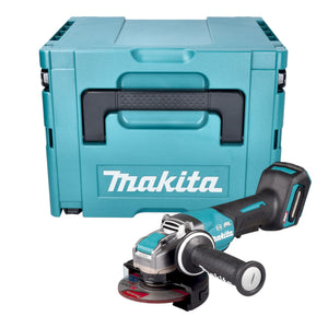 Makita GA 047 GZ01 Akku Winkelschleifer 40 V max. 125 mm X-LOCK Brushless + Makpac - ohne Akku, ohne Ladegerät
