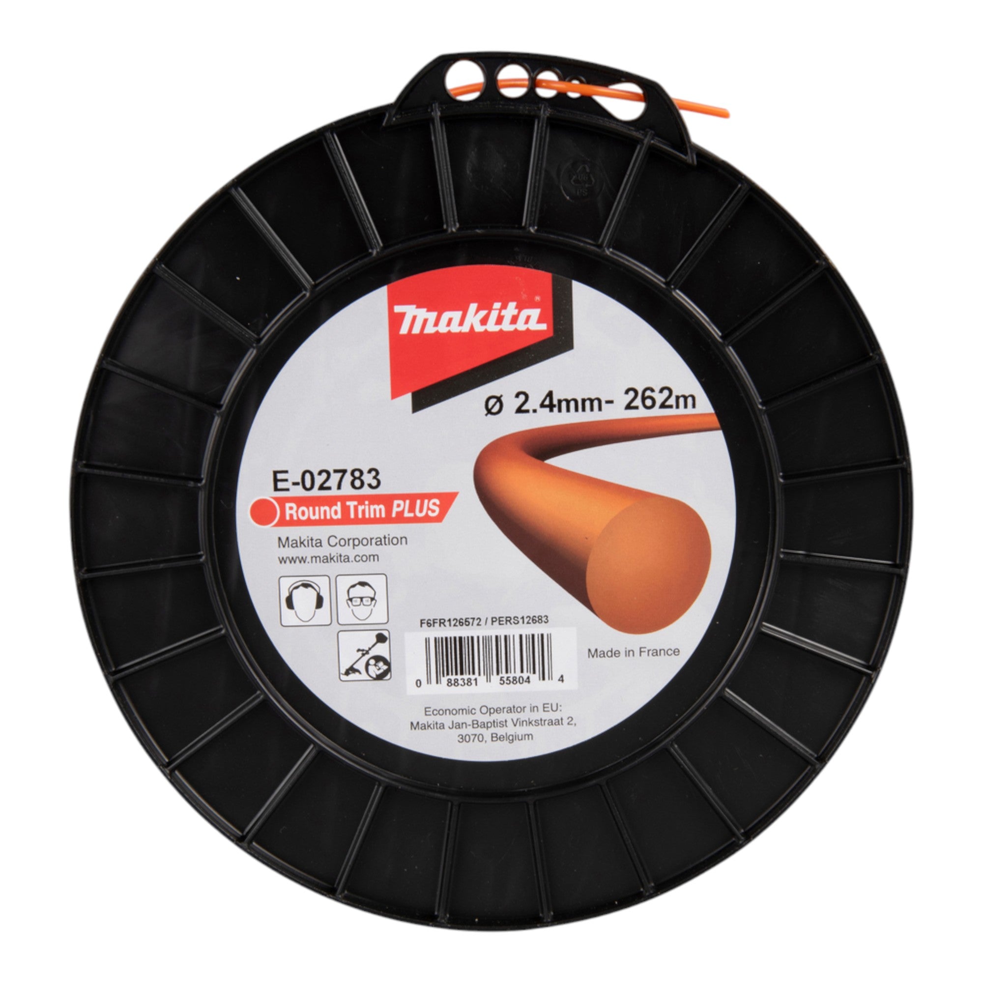 Makita Round Trim PLUS Maehfaden rund 2 4 mm 262 m E 02783  0 - toolbrothers