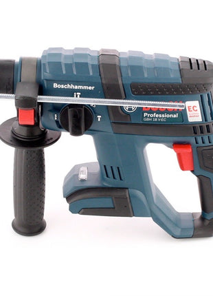 Bosch GBH 18 V-EC 18 V Li-Ion Akku Bohrhammer Brushless mit SDS-Plus in L-Boxx + 2 x 5,0 Ah Akku + Ladegerät + 11 tlg. Bohrer- und Meißelset - Toolbrothers