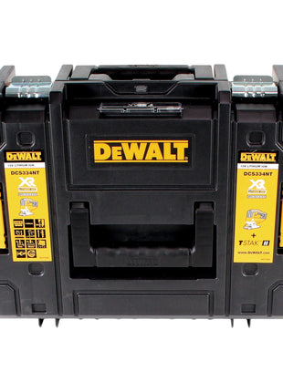 DeWalt DCS 334 E1T Akku Pendelhub Stichsäge 18 V Brushless + 1x Powerstack Akku 1,7 Ah + Ladegerät + TSTAK