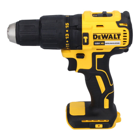 DeWalt DCD 778 E2T cordless impact drill 18 V 65 Nm brushless + 2x Powerstack battery 1.7 Ah + charger + TSTAK