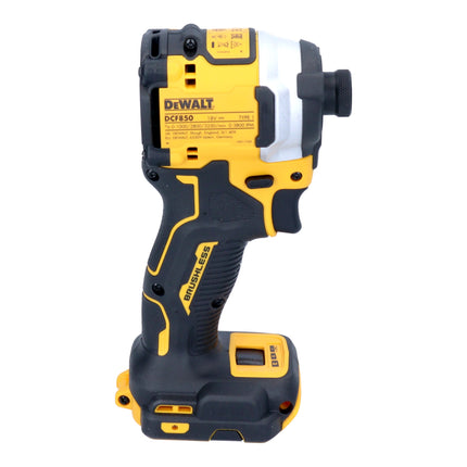 DeWalt DCF 850 E2T Akku Schlagschrauber 18 V 205 Nm 1/4" Brushless + 2x Powerstack Akku 1,7 Ah + Ladegerät + TSTAK