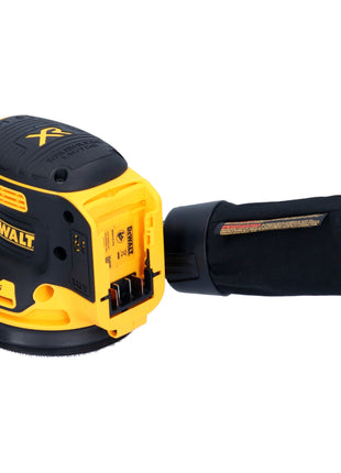 DeWalt DCW 210 E2 Akku Exzenterschleifer 18 V 125 mm Brushless + 2x Powerstack Akku 1,7 Ah + Ladegerät