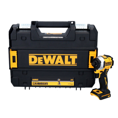 Akumulatorowy klucz udarowy DeWalt DCF 850 NT 18 V 205 Nm 1/4" bezszczotkowy + TSTAK - bez akumulatora, bez ładowarki