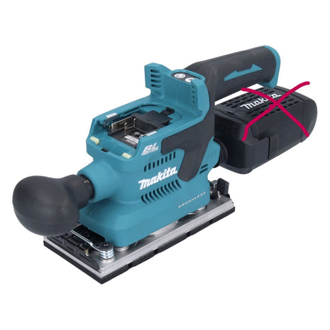 b ware Makita DBO 382 Z Akku Schwingschleifer 18 V 93 x 185 mm Brushless Solo  1 - toolbrothers