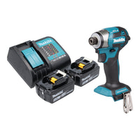 Makita DTD 173 ST Akku Schlagschrauber 18 V 180 Nm 1 4 Brushless 2x Akku 5 0 Ah Ladegeraet 0 - toolbrothers