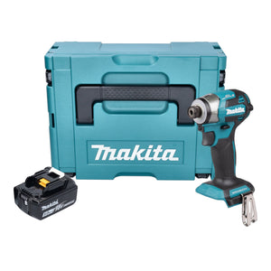 Makita DTD 173 T1J Akku Schlagschrauber 18 V 180 Nm 1/4“ Brushless + 1x Akku 5,0 Ah + Makpac - ohne Ladegerät