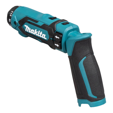 Makita DF 012 DSE Akku Knickschrauber 7 2 V 5 6 Nm 2x Akku 1 5 Ah Ladegeraet Koffer 4 - toolbrothers