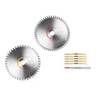 Festool KSB SORT 2 W L 168x1 8 Kreissaegeblatt Set 168 x 1 8 mm 578567 fuer TS 60 K TSV 60 K CSC SYS 50 0 - toolbrothers