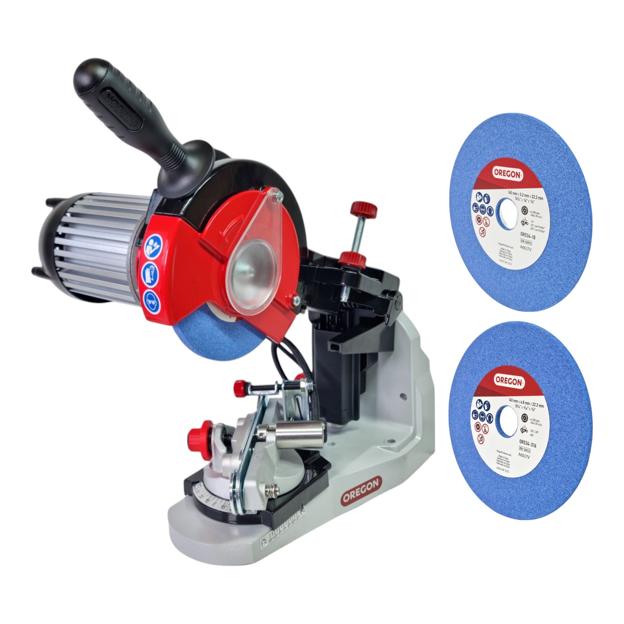 Oregon 620 230 Kettenschleifgeraet mit Hydraulischer Spannung 214 Watt 145 mm fuer Saegeketten Serie 620 0 - toolbrothers