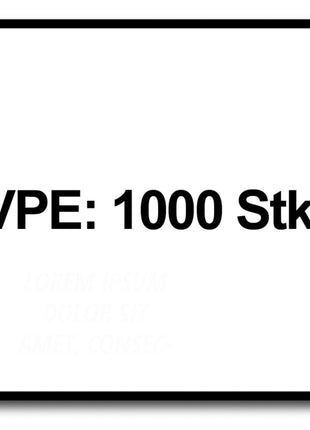 SPAX Universalschraube 4,0 x 40 mm 1000 Stk. TORX T-STAR plus T20 WIROX Senkkopf Teilgewinde 4Cut-Spitze 0191010400405 - Toolbrothers