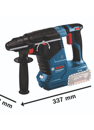 Bosch GBH 18V 24 C Professional Akku Bohrhammer 18 V 2 4 J Brushless SDS plus 1x Akku 5 0 Ah ohne Ladegeraet 3 - toolbrothers