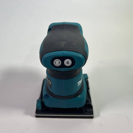 Makita DBO 480 Z Akku Schwingschleifer 18 V 112 x 102 mm Solo Leicht Gebraucht 2 - toolbrothers